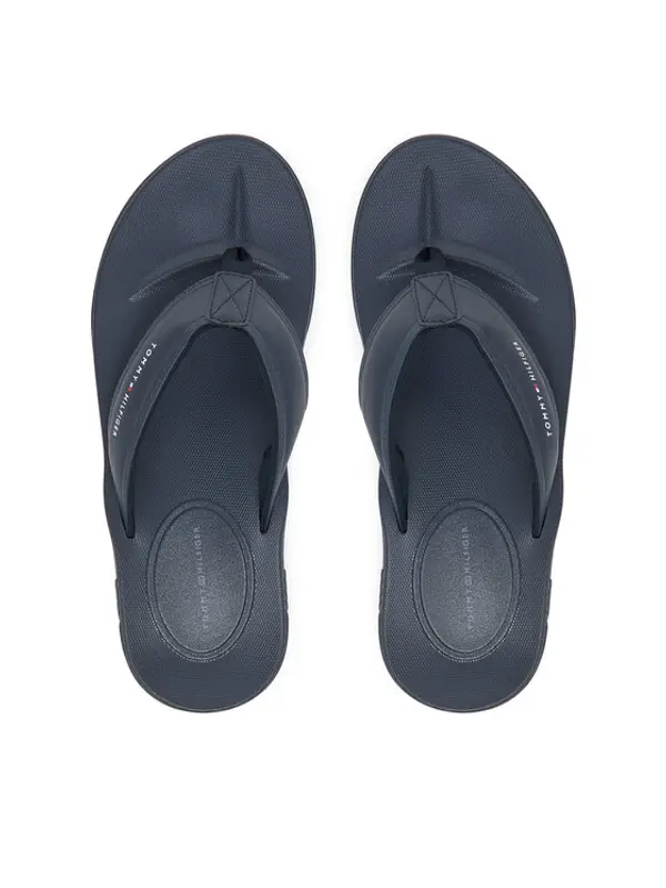 Tommy Hilfiger Tommy Hilfiger Japanke Molded Comfort Th Beach Sandal FM0FM05508 Tamnoplava