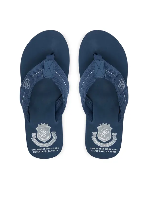 Tommy Hilfiger Tommy Hilfiger Japanke Patch Hilfiger Beach Sandal FM0FM05804 Plava