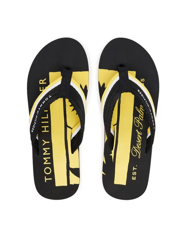 Tommy Hilfiger Tommy Hilfiger Japanke Patch Hilfiger Beach Sandal FM0FM05903 Crna