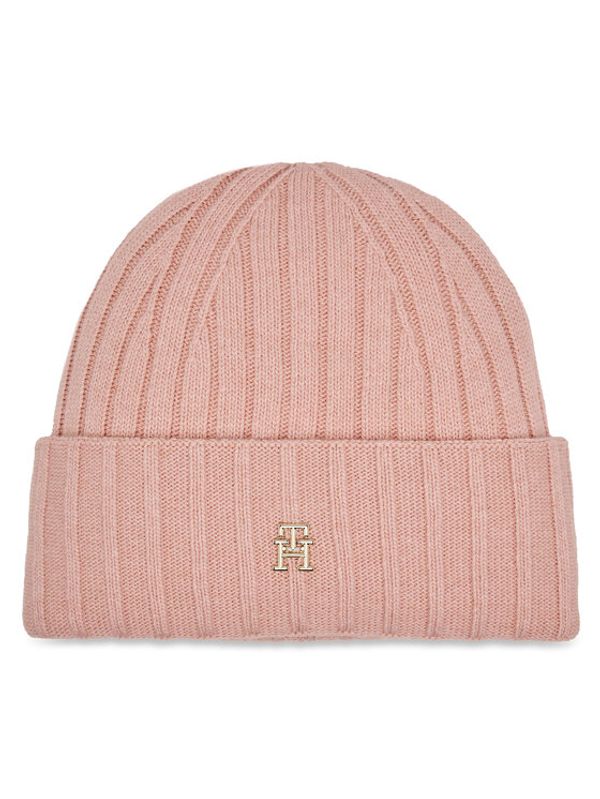 Tommy Hilfiger Tommy Hilfiger Kapa Essential Chic Beanie AW0AW15779 Ružičasta
