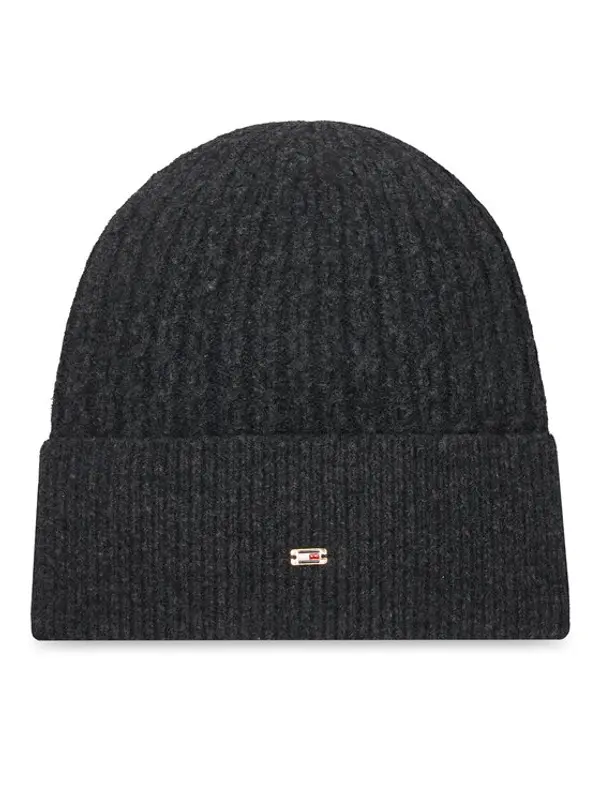 Tommy Hilfiger Tommy Hilfiger Kapa Th Cable Enamel Flag AW0AW17776 Crna