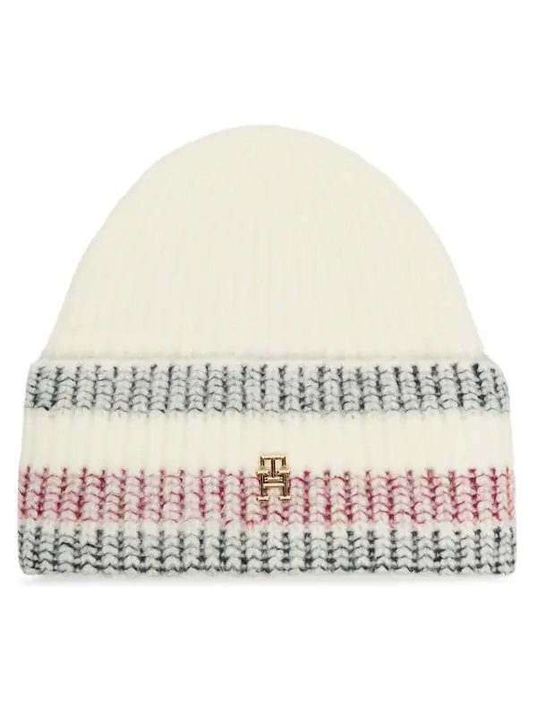 Tommy Hilfiger Tommy Hilfiger Kapa Th Varsity Ski AW0AW16636 Écru