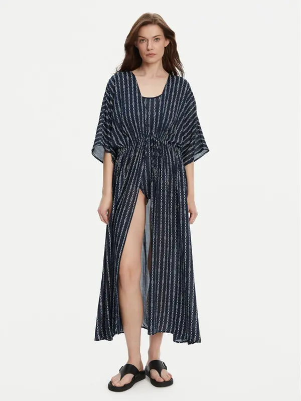 Tommy Hilfiger Tommy Hilfiger Kimono UW0UW05960 Tamnoplava Relaxed Fit