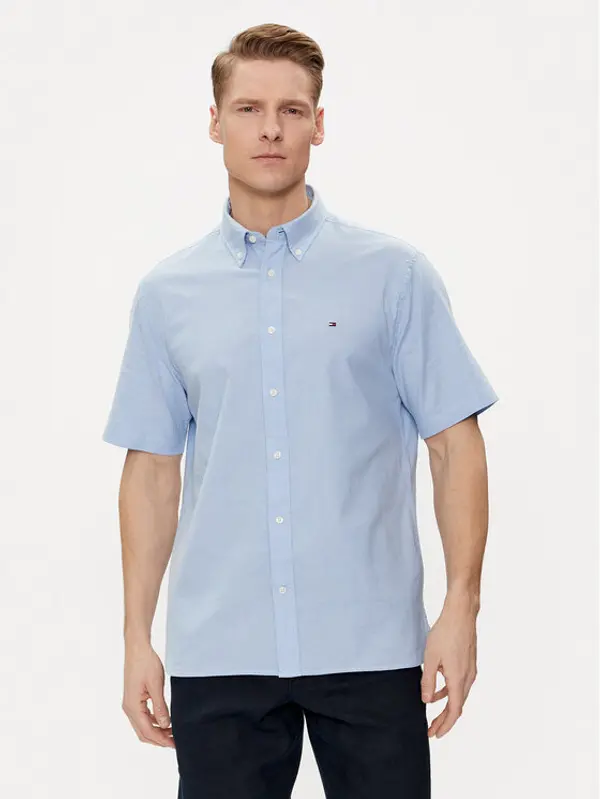 Tommy Hilfiger Tommy Hilfiger Košulja 1985 MW0MW33810 Plava Slim Fit