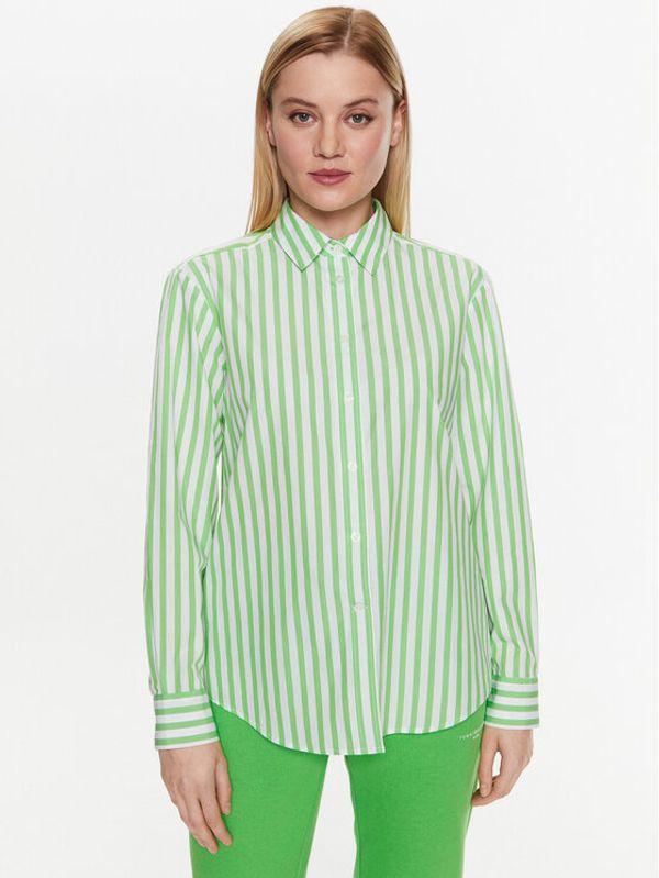 Tommy Hilfiger Tommy Hilfiger Košulja 1985 WW0WW38685 Zelena Relaxed Fit