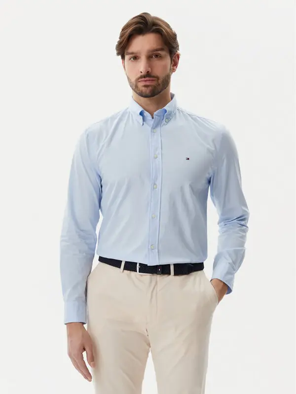 Tommy Hilfiger Tommy Hilfiger Košulja Core Flex MW0MW39988 Svijetloplava Regular Fit
