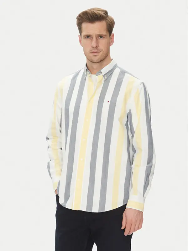 Tommy Hilfiger Tommy Hilfiger Košulja Herit MW0MW39160 Šarena Relaxed Fit
