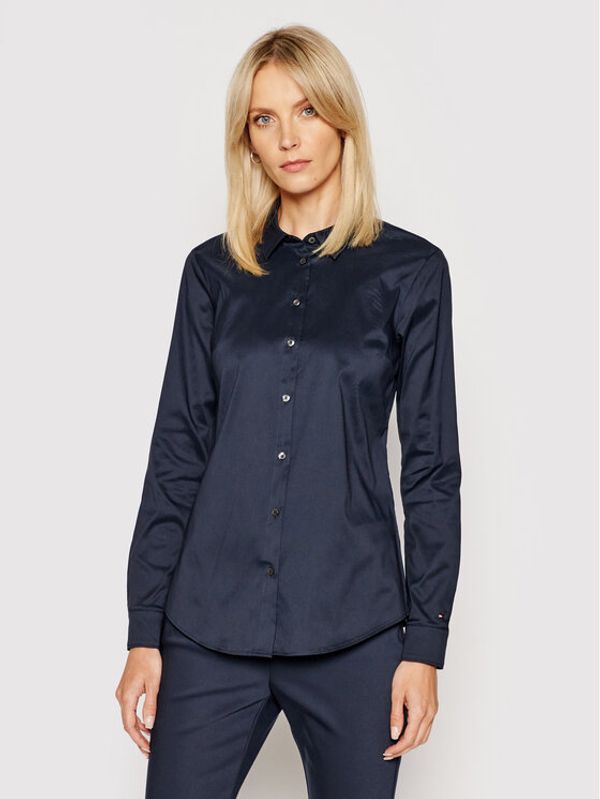 Tommy Hilfiger Tommy Hilfiger Košulja Heritage 1M87647510 Tamnoplava Slim Fit