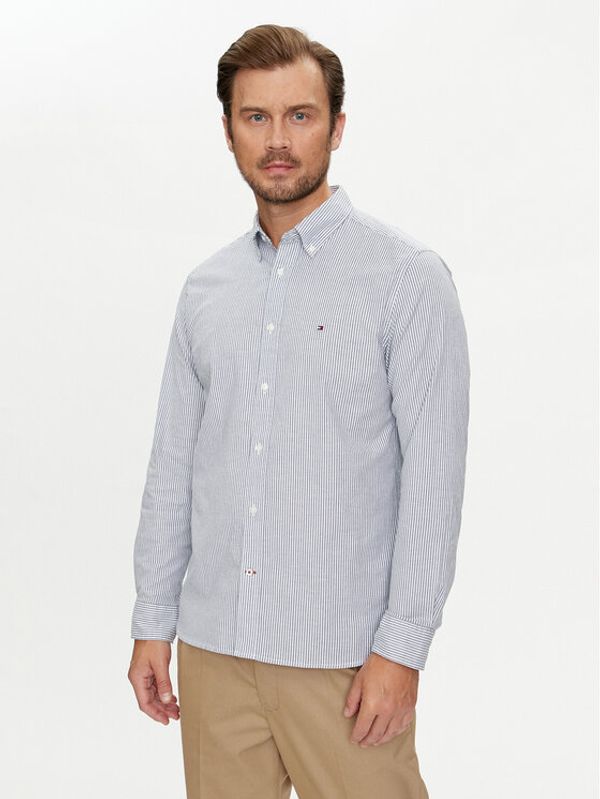 Tommy Hilfiger Tommy Hilfiger Košulja MW0MW25039 Siva Regular Fit