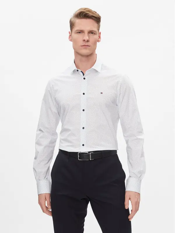 Tommy Hilfiger Tommy Hilfiger Košulja MW0MW33836 Plava Slim Fit
