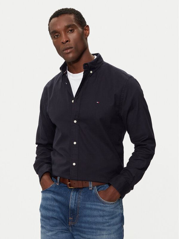 Tommy Hilfiger Tommy Hilfiger Košulja MW0MW36824 Tamnoplava Regular Fit