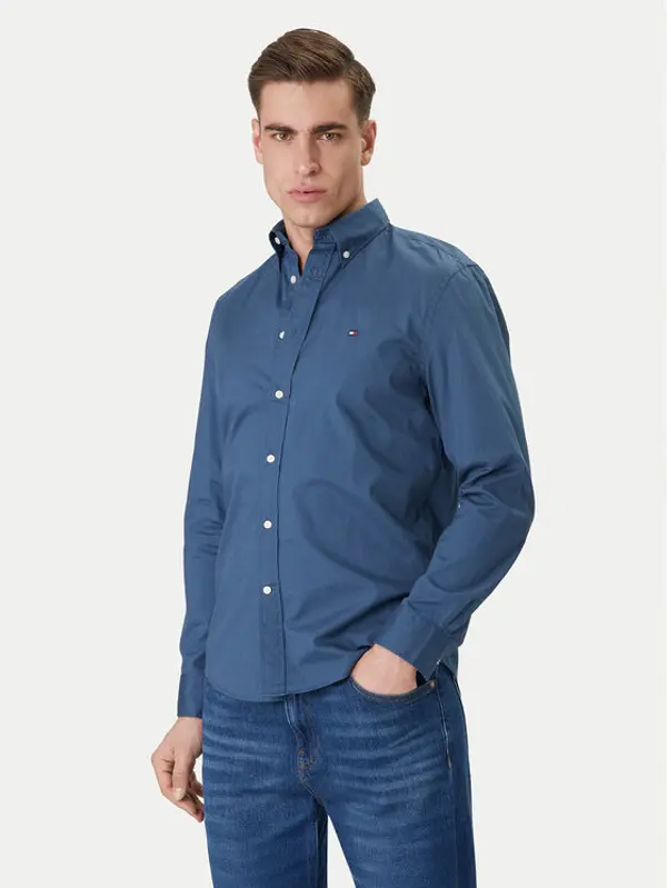 Tommy Hilfiger Tommy Hilfiger Košulja MW0MW37550 Plava Regular Fit