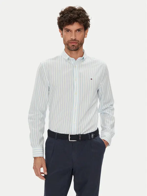 Tommy Hilfiger Tommy Hilfiger Košulja MW0MW39159 Svijetloplava Regular Fit
