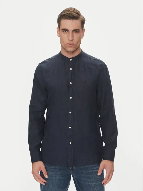 Tommy Hilfiger Tommy Hilfiger Košulja MW0MW39271 Tamnoplava Regular Fit