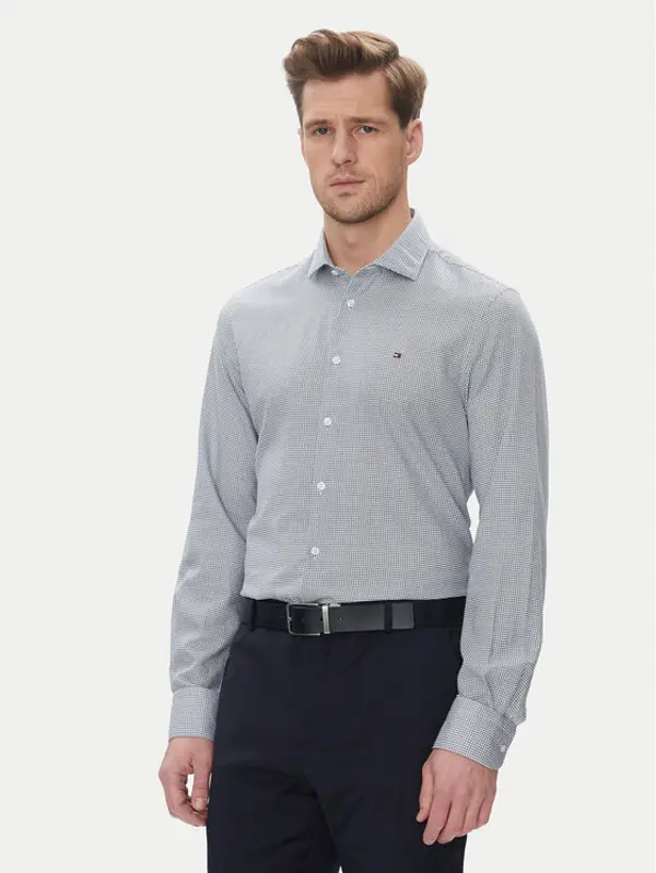 Tommy Hilfiger Tommy Hilfiger Košulja MW0MW39281 Plava Slim Fit