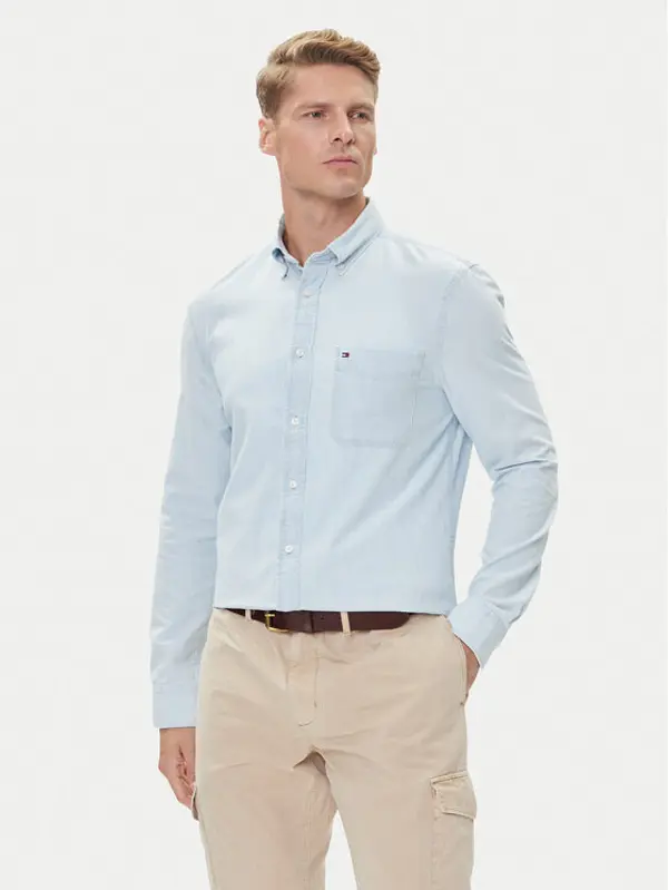 Tommy Hilfiger Tommy Hilfiger Košulja MW0MW39431 Svijetloplava Regular Fit