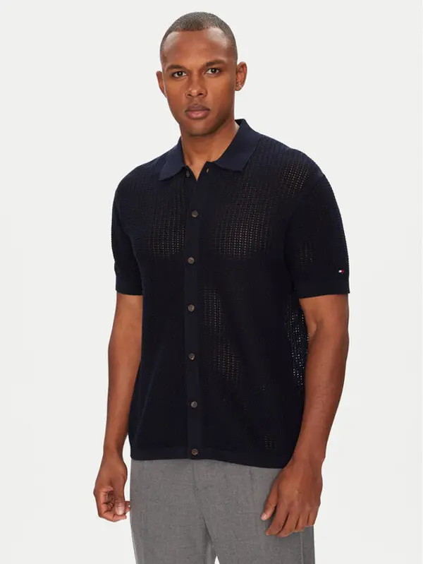 Tommy Hilfiger Tommy Hilfiger Košulja MW0MW39530 Tamnoplava Regular Fit