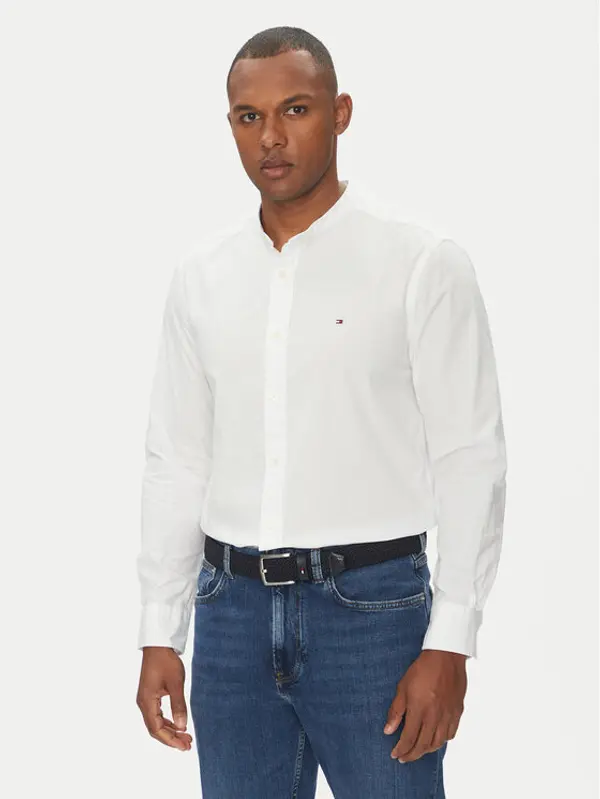 Tommy Hilfiger Tommy Hilfiger Košulja MW0MW39966 Bijela Regular Fit