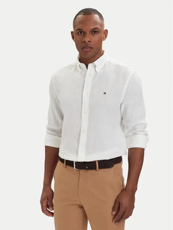 Tommy Hilfiger Tommy Hilfiger Košulja MW0MW41530 Bijela Regular Fit