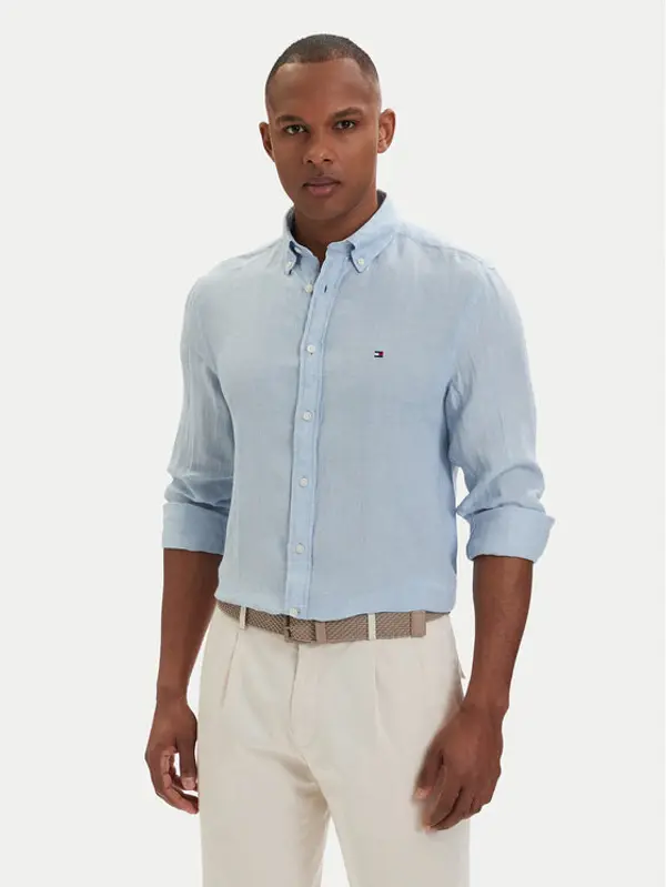 Tommy Hilfiger Tommy Hilfiger Košulja MW0MW41530 Svijetlo plava Regular Fit