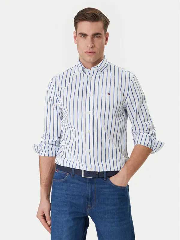 Tommy Hilfiger Tommy Hilfiger Košulja MW0MW42441 Plava Regular Fit
