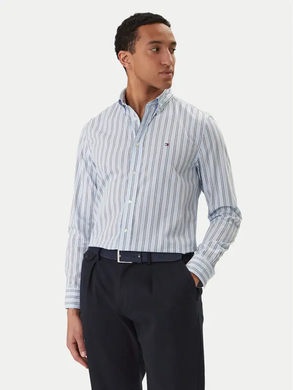 Tommy Hilfiger Tommy Hilfiger Košulja MW0MW42441 Svijetloplava Regular Fit