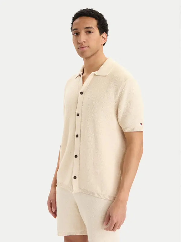 Tommy Hilfiger Tommy Hilfiger Košulja MW0MW42796 Krem Regular Fit