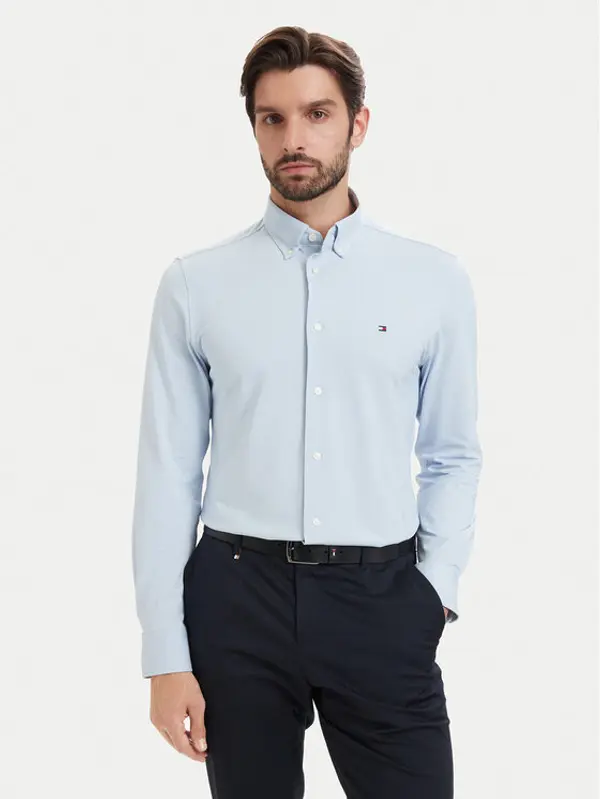 Tommy Hilfiger Tommy Hilfiger Košulja MW0MW43433 Svijetlo plava Regular Fit