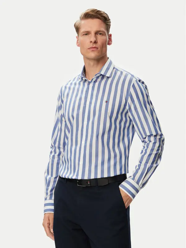 Tommy Hilfiger Tommy Hilfiger Košulja MW0MW43757 Svijetlo plava Regular Fit