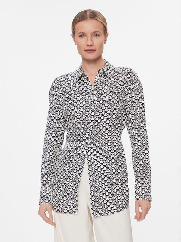 Tommy Hilfiger Tommy Hilfiger Košulja Seal Aop Fluid Modern Shirt WW0WW40753 Plava Regular Fit