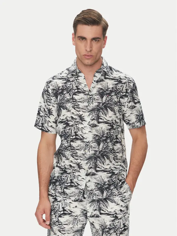 Tommy Hilfiger Tommy Hilfiger Košulja Vacation MW0MW38587 Tamnoplava Regular Fit