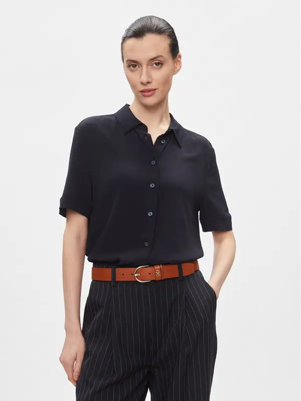 Tommy Hilfiger Tommy Hilfiger Košulja WW0WW41831 Tamnoplava Regular Fit