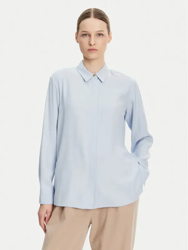 Tommy Hilfiger Tommy Hilfiger Košulja WW0WW44045 Svijetloplava Relaxed Fit
