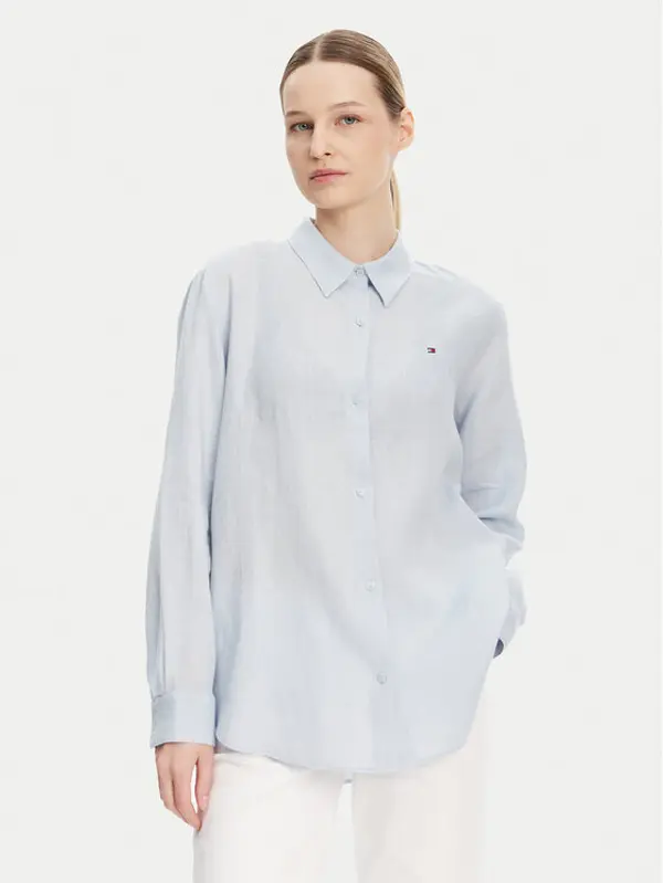 Tommy Hilfiger Tommy Hilfiger Košulja WW0WW44679 Svijetloplava Regular Fit