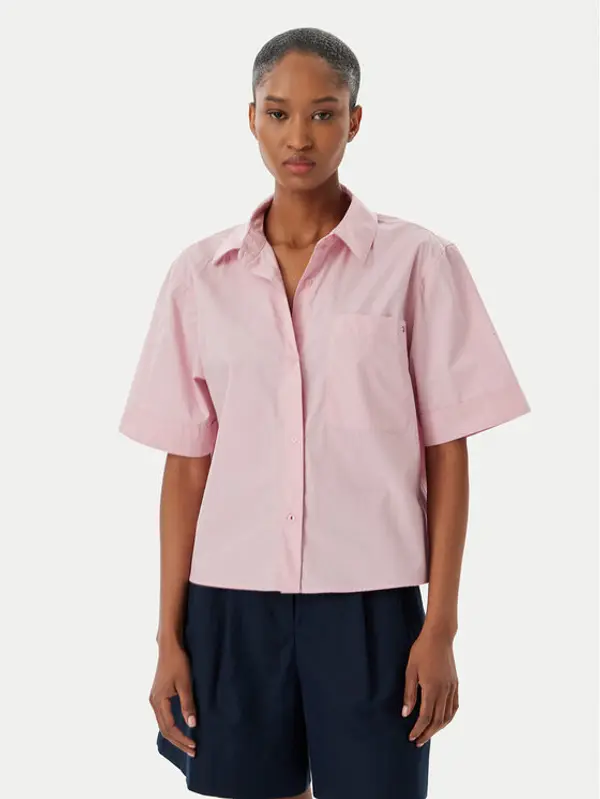 Tommy Hilfiger Tommy Hilfiger Košulja WW0WW48899 Svijetlo roza Relaxed Fit