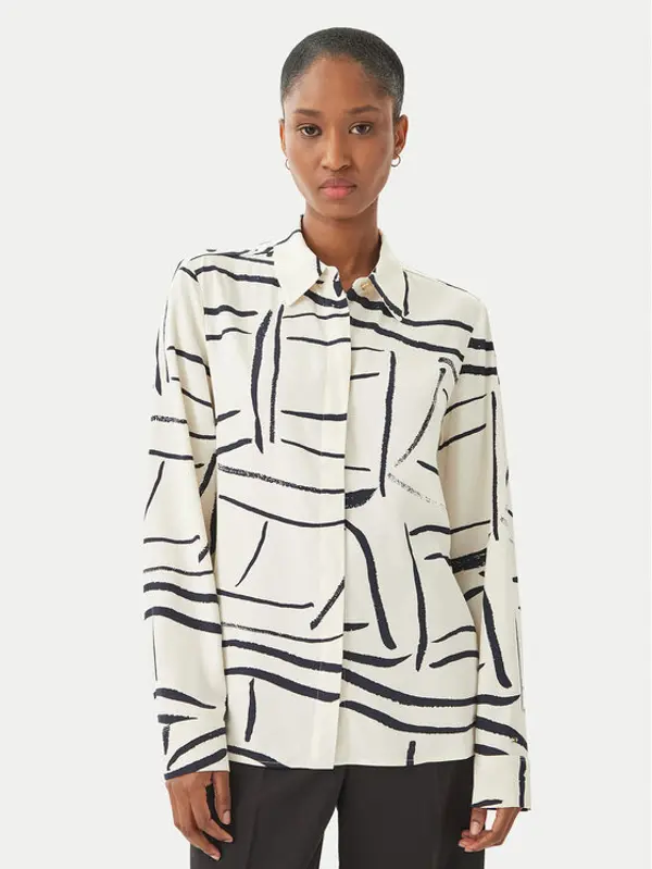 Tommy Hilfiger Tommy Hilfiger Košulja WW0WW49611 Svijetlo bež Regular Fit