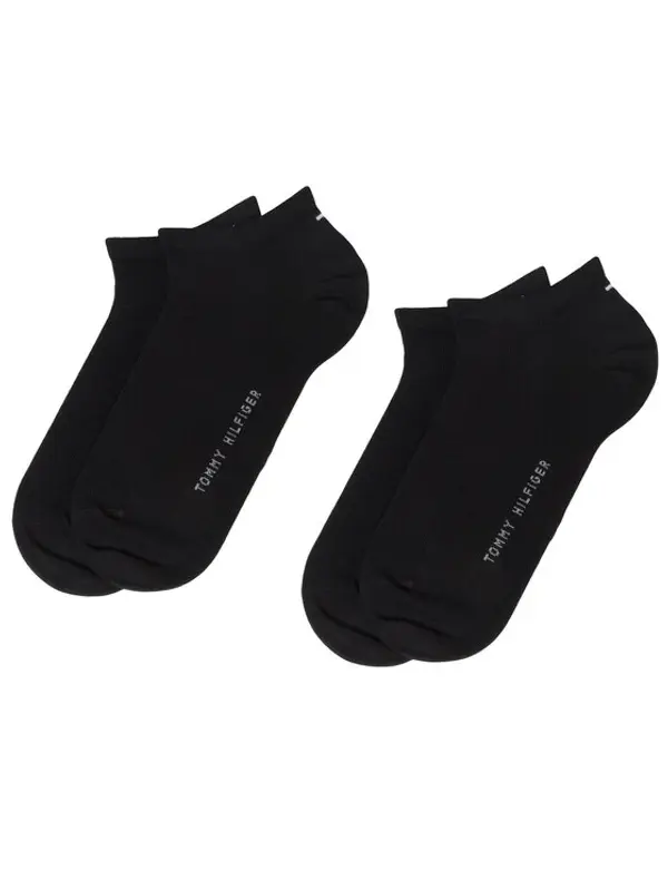 Tommy Hilfiger Tommy Hilfiger Kratke čarape 342023001 Crna
