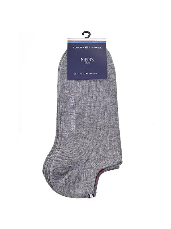 Tommy Hilfiger Tommy Hilfiger Kratke čarape 342023001 Siva