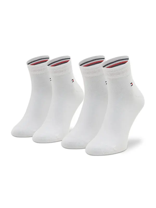 Tommy Hilfiger Tommy Hilfiger Kratke čarape 342025001 Bijela