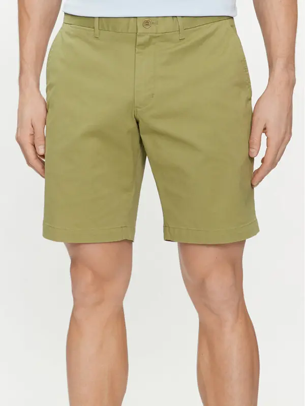 Tommy Hilfiger Tommy Hilfiger Kratke hlače Brooklyn MW0MW23563 Zelena Regular Fit