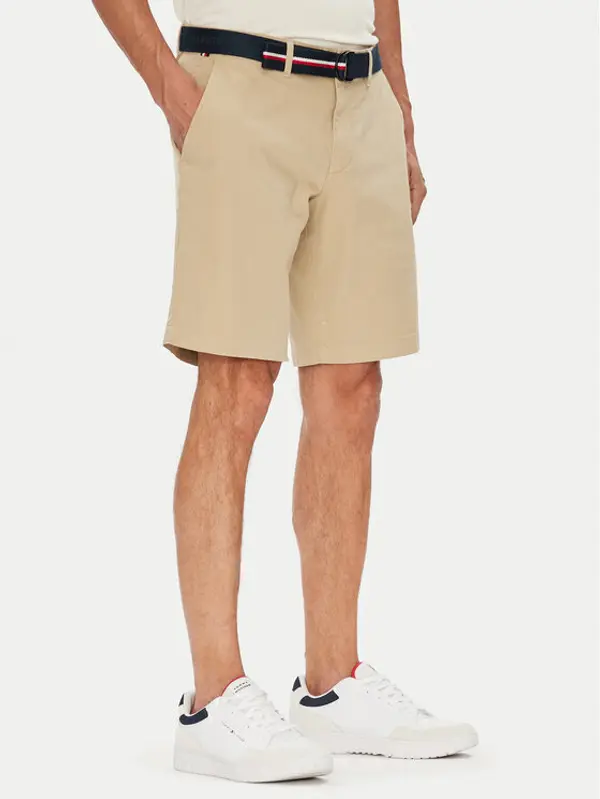 Tommy Hilfiger Tommy Hilfiger Kratke hlače Brooklyn MW0MW39706 Bež Regular Fit