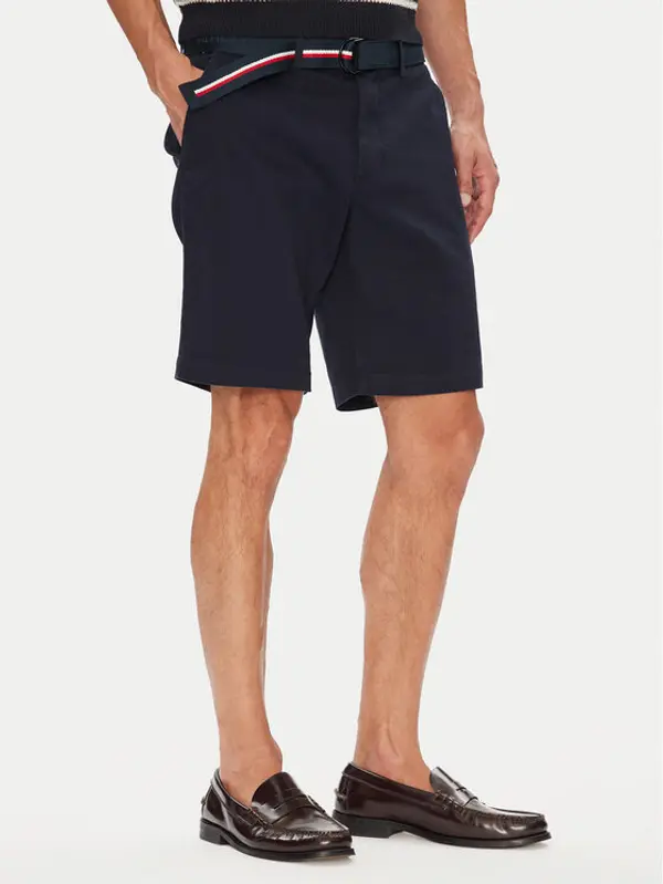 Tommy Hilfiger Tommy Hilfiger Kratke hlače Brooklyn MW0MW39706 Tamnoplava Regular Fit