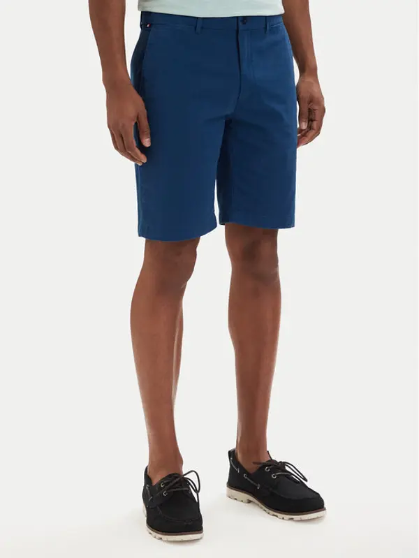 Tommy Hilfiger Tommy Hilfiger Kratke hlače Denton 9.5 MW0MW42351 Plava Slim Fit