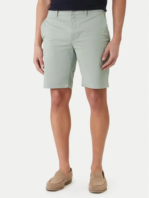 Tommy Hilfiger Tommy Hilfiger Kratke hlače Denton 9.5 MW0MW42351 Zelena Slim Fit