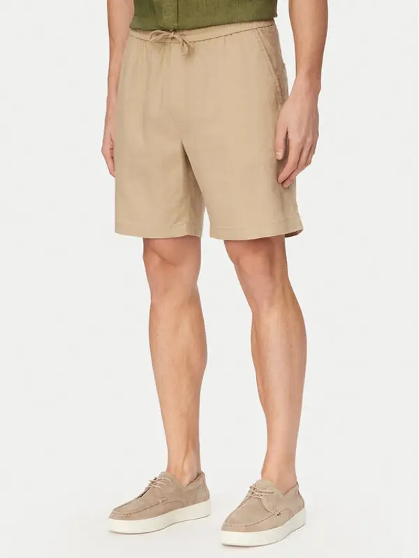 Tommy Hilfiger Tommy Hilfiger Kratke hlače Dover MW0MW44353 Kaki Regular Fit