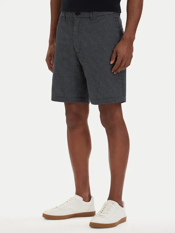 Tommy Hilfiger Tommy Hilfiger Kratke hlače Dover Print MW0MW42353 Tamnoplava Slim Fit