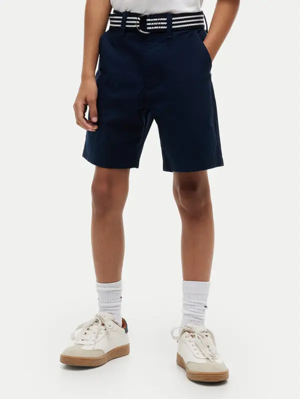 Tommy Hilfiger Tommy Hilfiger Kratke hlače Essential KB0KB10246 Tamnoplava Loose Fit