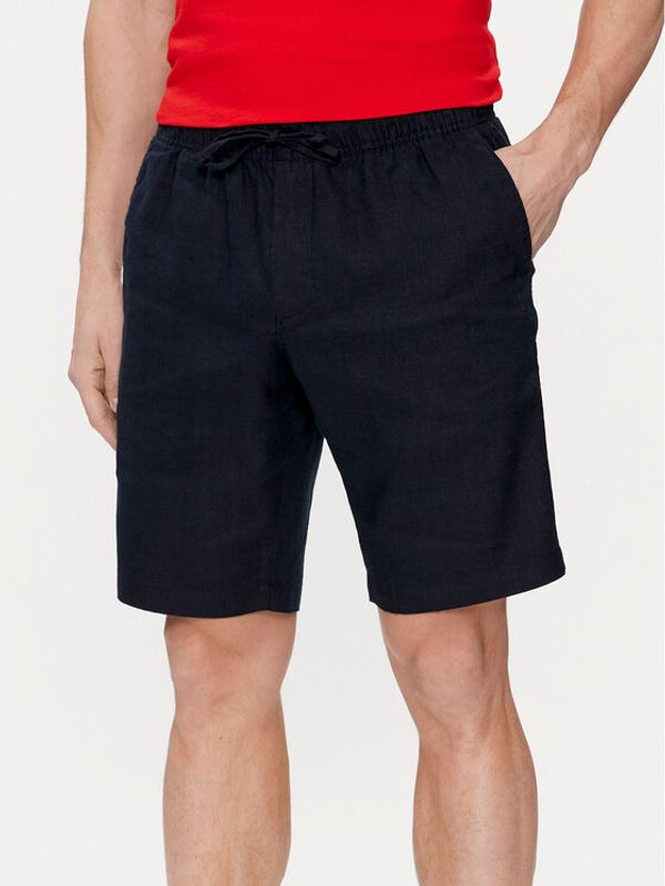 Tommy Hilfiger Tommy Hilfiger Kratke hlače Harlem MW0MW34498 Tamnoplava Regular Fit