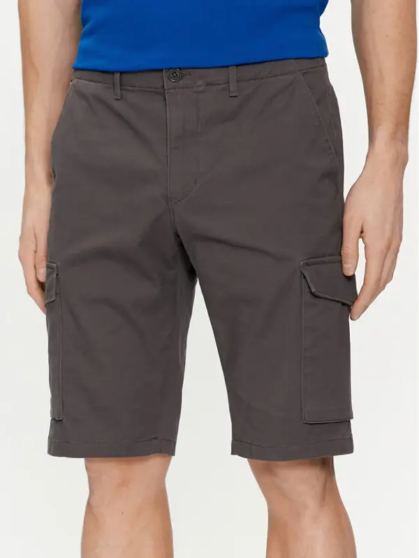 Tommy Hilfiger Tommy Hilfiger Kratke hlače John Cargo 1985 MW0MW31244 Siva Regular Fit
