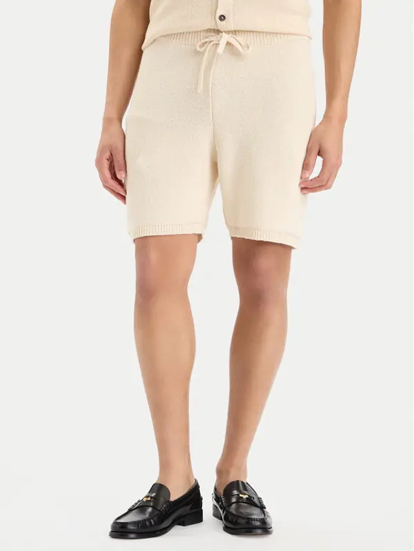 Tommy Hilfiger Tommy Hilfiger Kratke hlače MW0MW42797 Krem Regular Fit